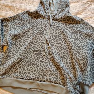 American Eagle Cheetah Hoodie